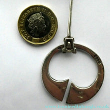 Load image into Gallery viewer, Vintage 1940s Scottish Silver Penannular Brooch or Clock Pin. Designed by Robert Allison
