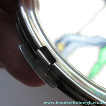 Load image into Gallery viewer, Vintage 1940s Hallmarked 1946 Solid Silver Powder Compact
