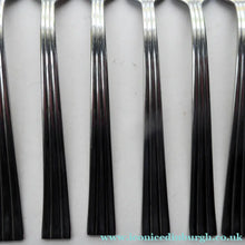 Load image into Gallery viewer, Vintage SWEDISH GENSE 1940s Stainless Steel THEBE Pattern Cutlery Dessert Forks designed by Folke Arstrom
