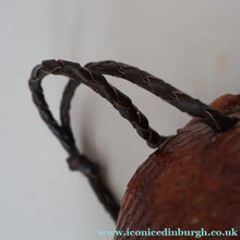 Load image into Gallery viewer, Vintage 1940s Armadillo Handbag. Purchased in Los Angeles in the 1990s
