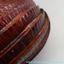 Load image into Gallery viewer, Vintage 1940s Armadillo Handbag. Purchased in Los Angeles in the 1990s
