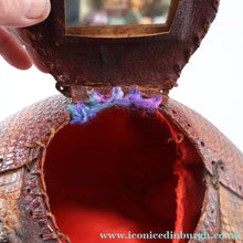 Load image into Gallery viewer, Vintage 1940s Armadillo Handbag. Purchased in Los Angeles in the 1990s
