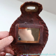 Load image into Gallery viewer, Vintage 1940s Armadillo Handbag. Purchased in Los Angeles in the 1990s
