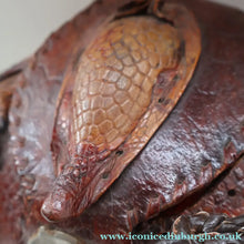 Load image into Gallery viewer, Vintage 1940s Armadillo Handbag. Purchased in Los Angeles in the 1990s
