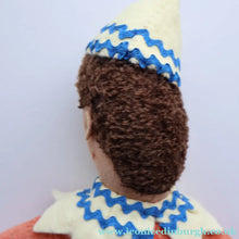 Load image into Gallery viewer, 1940s Vintage Norah Wellings Style Doll: Strange Clown or Pierrot Design - Vintage Dolls
