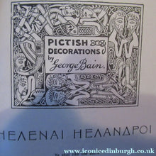 Load image into Gallery viewer, 1940s Pictish Illustrations: George Bain Douglas Young Braird of Thistles

