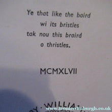 Load image into Gallery viewer, 1940s Pictish Illustrations: George Bain Douglas Young Braird of Thistles
