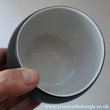 Load image into Gallery viewer, 1949 Porcelian "Tea for Two" Tea Set. "Charcoal" Design by Raymond Loewy for Rosenthal
