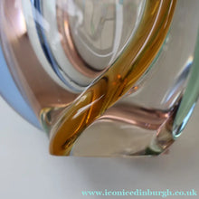 Load image into Gallery viewer, Czech Sklo LARGE 1950s RHAPSODY Glass Vase. Designed by Frantisek Zemek
