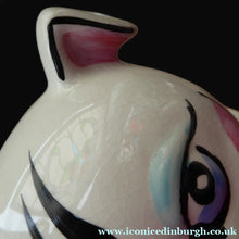Load image into Gallery viewer, 1950s / 1960s ARTHUR WOOD Wall Hanging or String Dispenser. In the Shape of the Head of a Stylised Dog
