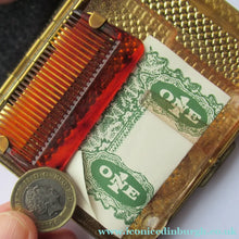 Load image into Gallery viewer, Vintage 1950s Cache Kit or Vanity Cash Box by Menda USA
