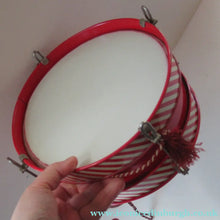 Load image into Gallery viewer, Vintage 1950s ACME Child's Toy Tin CADET Drum with Original Card Box
