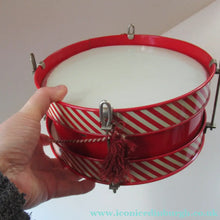 Load image into Gallery viewer, Vintage 1950s ACME Child's Toy Tin CADET Drum with Original Card Box
