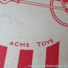 Load image into Gallery viewer, Vintage 1950s ACME Child's Toy Tin CADET Drum with Original Card Box
