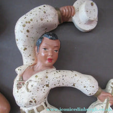 Load image into Gallery viewer, 1950s American Universal Statuary Company Wall Plaques Dancing Figures
