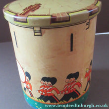 Load image into Gallery viewer, 1950s Box of Printed Card Toy Soldiers with Wooden Stands. MASCOT
