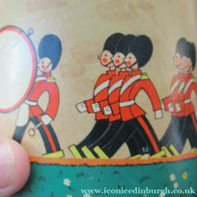 Load image into Gallery viewer, 1950s Box of Printed Card Toy Soldiers with Wooden Stands. MASCOT

