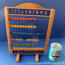 Load image into Gallery viewer, Vintage 1950s CHAD VALLEY Abacus - Wooden Frame and Beads. Free Standing. Great Display Piece
