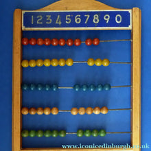 Load image into Gallery viewer, Vintage 1950s CHAD VALLEY Abacus - Wooden Frame and Beads. Free Standing. Great Display Piece
