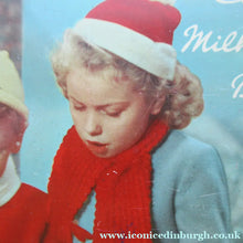 Load image into Gallery viewer, 1950s Cadbury's Biscuits Christmas Advertising Tin1950s Cadbury's Biscuits Christmas Advertising Tin
