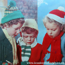Load image into Gallery viewer, 1950s Cadbury's Biscuits Christmas Advertising Tin
