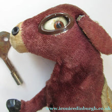 Load image into Gallery viewer, RARE Vintage 1950s Clockwork Tinplate ’Winking Donkey’ made by ALPS in Japan - Vintage Clockwork Toy
