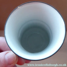 Load image into Gallery viewer, PAIR of Vintage DANISH JH Quistgaard Stoneware Flamestone Small Coffee Cup and Saucer, 1950s 
