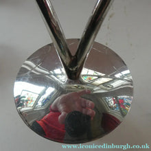Load image into Gallery viewer, 1950s Vintage Danish Modernist Silver Plate Candelabra. Designed by Einar Dragsted
