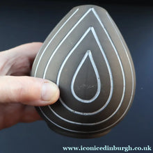 Load image into Gallery viewer, (B) 1950s DANISH Sgrafitto Vase. Designed by Helge Osterberg

