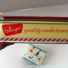 Load image into Gallery viewer, Delightful PAIR of Little Original 1950s Sweetie or Toffee Tins
