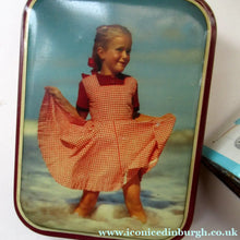 Load image into Gallery viewer, Delightful PAIR of Little Original 1950s Sweetie or Toffee Tins
