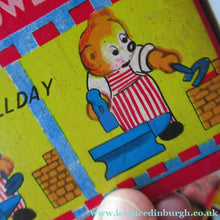 Load image into Gallery viewer, 1950s Blacksmith Bear Battery Tinplate Toy A1 Japanese
