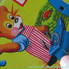 Load image into Gallery viewer, 1950s Blacksmith Bear Battery Tinplate Toy A1 Japanese
