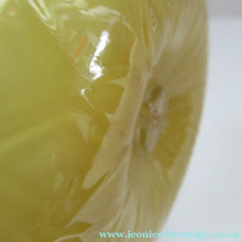 Load image into Gallery viewer, 1950s Glass Ball Candlestick, probably Swedish. Retailed by Wuidart Glass
