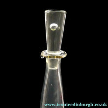 Load image into Gallery viewer, 1950s HOLMEGAARD Princess Tall Conical Decanter with Internal Bubble in Stopper
