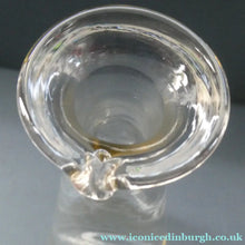 Load image into Gallery viewer, 1950s HOLMEGAARD Princess Tall Conical Decanter with Internal Bubble in Stopper
