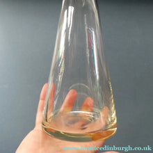 Load image into Gallery viewer, 1950s HOLMEGAARD Princess Tall Conical Decanter with Internal Bubble in Stopper
