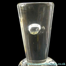 Load image into Gallery viewer, 1950s HOLMEGAARD Princess Tall Conical Decanter with Internal Bubble in Stopper
