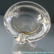 Load image into Gallery viewer, 1950s HOLMEGAARD Princess Tall Conical Decanter with Internal Bubble in Stopper
