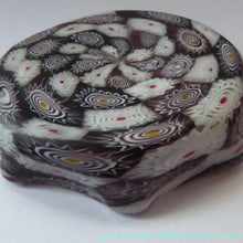 Load image into Gallery viewer, Vintage FRATELLI Toso Glass Bowl Millefiori Canes 1950s
