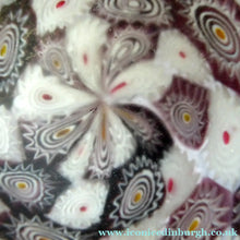 Load image into Gallery viewer, Vintage FRATELLI Toso Glass Bowl Millefiori Canes 1950s

