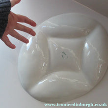 Load image into Gallery viewer, Vintage 1950s ITALIAN POTTERY Serving Platter - with Hand Painted Organic Design 
