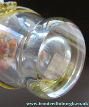 Load image into Gallery viewer, Vintage JF &amp; S CZECH Glass Decanter in the Form of a Little Mexican Gentleman Wearing a Yellow Sombrero
