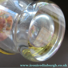 Load image into Gallery viewer, Vintage JF &amp; S CZECH Glass Decanter in the Form of a Little Mexican Gentleman Wearing a Yellow Sombrero
