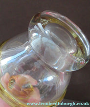 Load image into Gallery viewer, Vintage JF &amp; S CZECH Glass Decanter in the Form of a Little Mexican Gentleman Wearing a Yellow Sombrero
