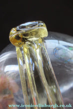 Load image into Gallery viewer, Vintage JF &amp; S CZECH Glass Decanter in the Form of a Little Mexican Gentleman Wearing a Yellow Sombrero
