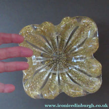 Load image into Gallery viewer, Large 1950s Barovier &amp; Toso MURANO 'Cordonato d'Oro' gold leaf glass bowl
