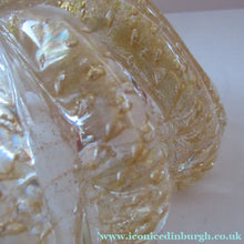 Load image into Gallery viewer, Large 1950s Barovier &amp; Toso MURANO 'Cordonato d'Oro' gold leaf glass bowl
