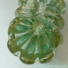Load image into Gallery viewer, Large 1950s Barovier &amp; Toso MURANO 'Cordonato d'Oro' Gold Leaf Glass Basket
