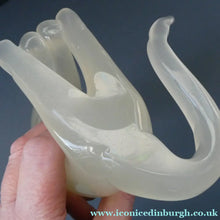 Load image into Gallery viewer, Large 1950s Murano Opalescent Glass SIAMESE CAT. Attributed to Archimede Seguso
